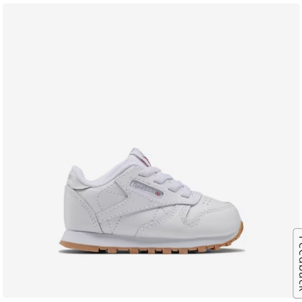Reebok Classic Leather Slip On Toddler Sneaker